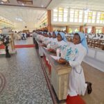 Novices made their first Profession of religious vows